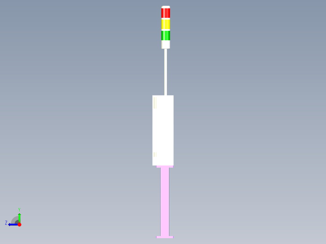 带三色灯电控箱