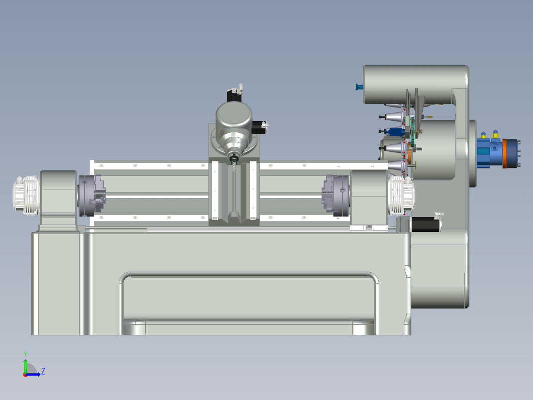 Slika CNC lathe数控车床