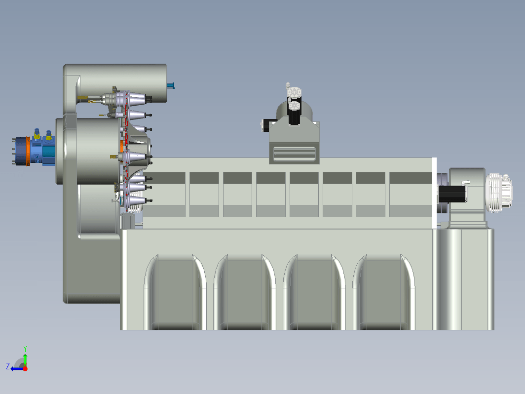 Slika CNC lathe数控车床