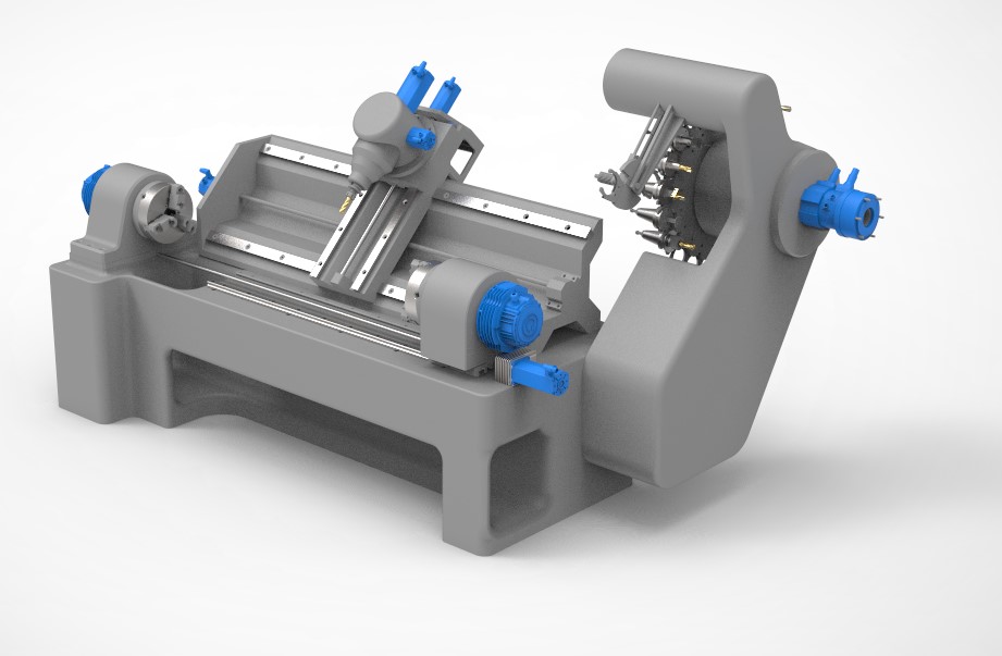 Slika CNC lathe数控车床