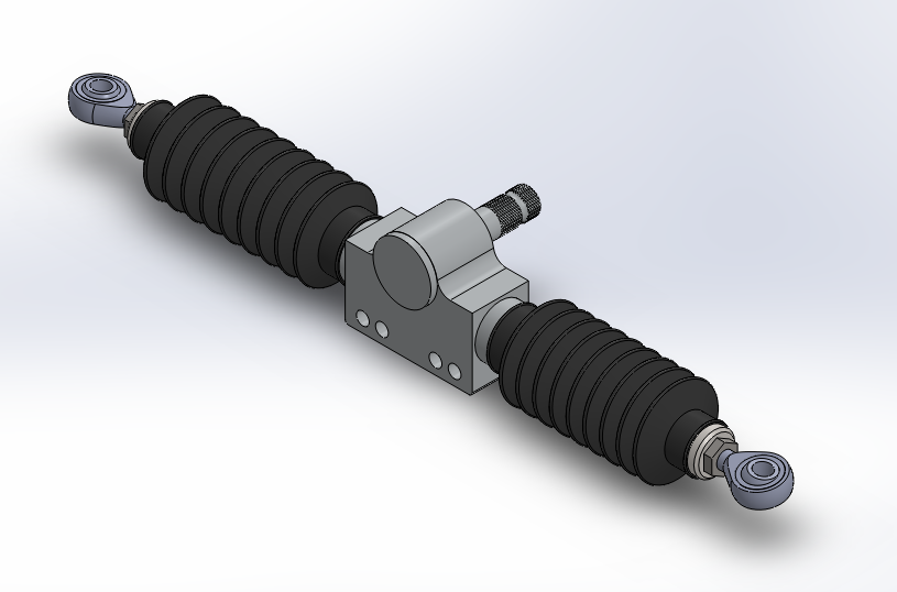 车辆转向轴转向架 baja steering