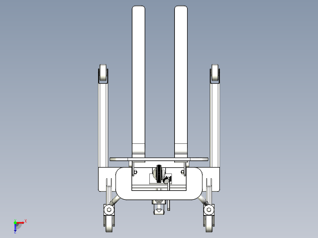 手动液压叉车