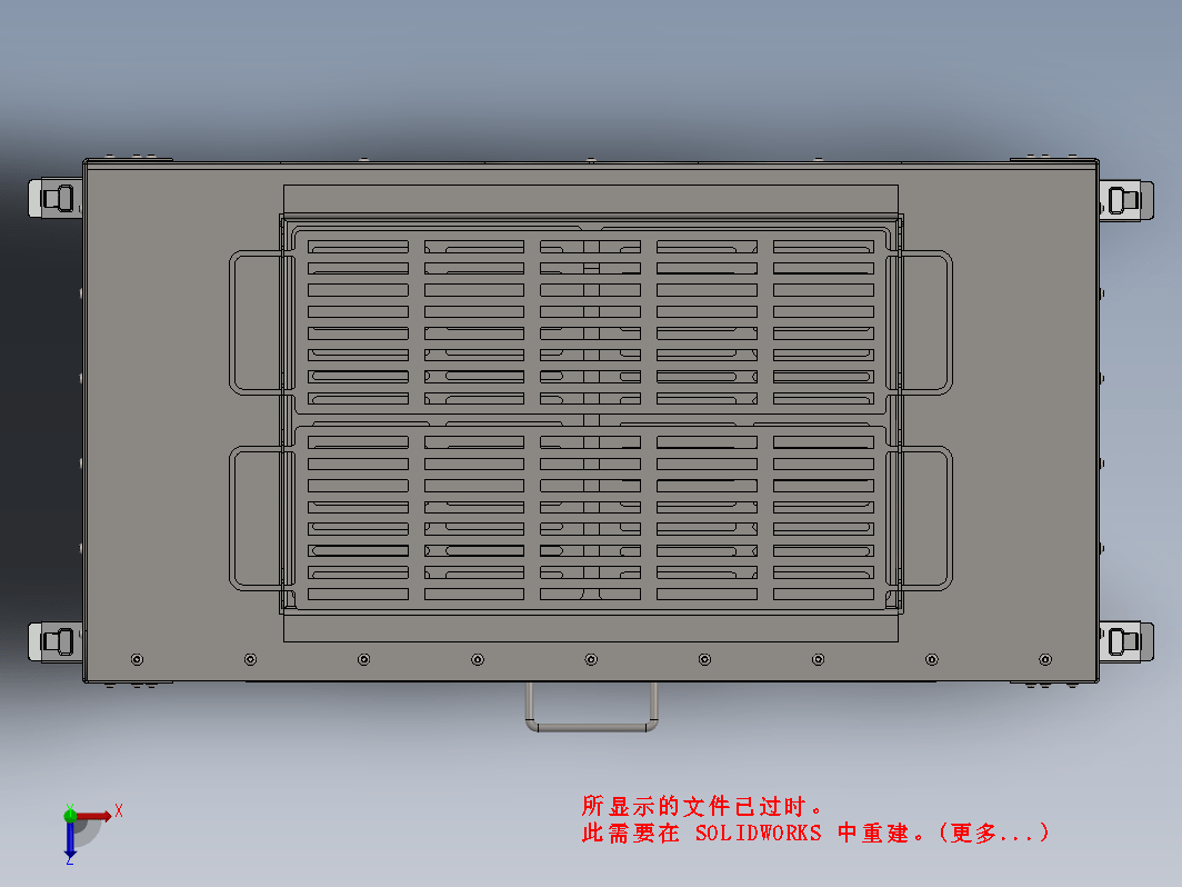 烧烤架模型图