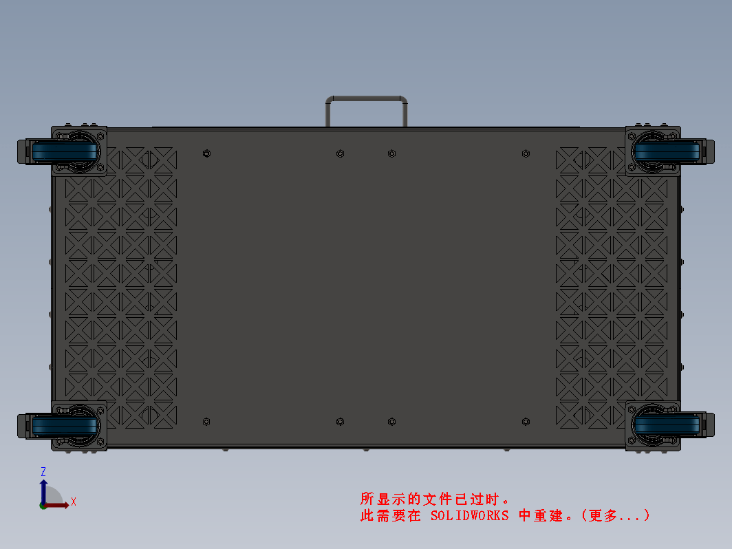 烧烤架模型图