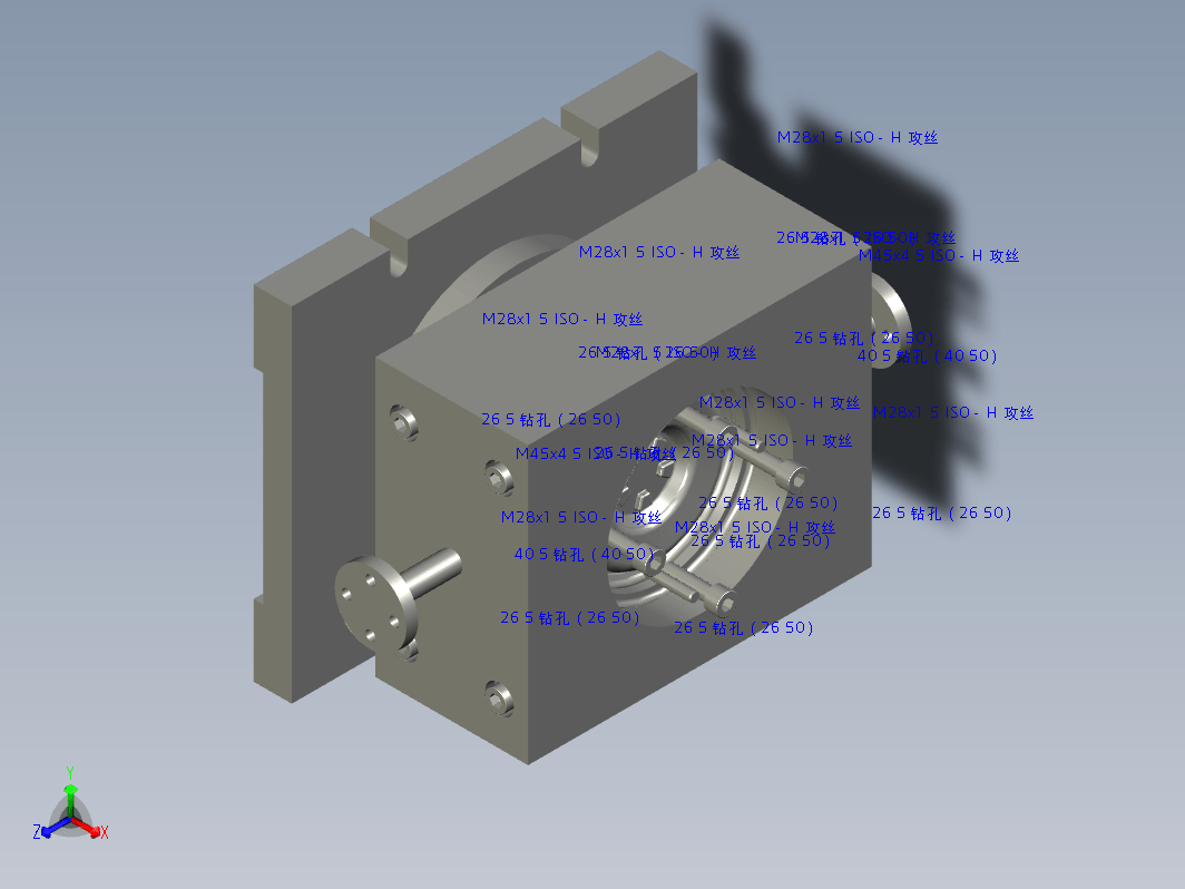 汽车轮毂的结构与模具设计+CAD+说明书