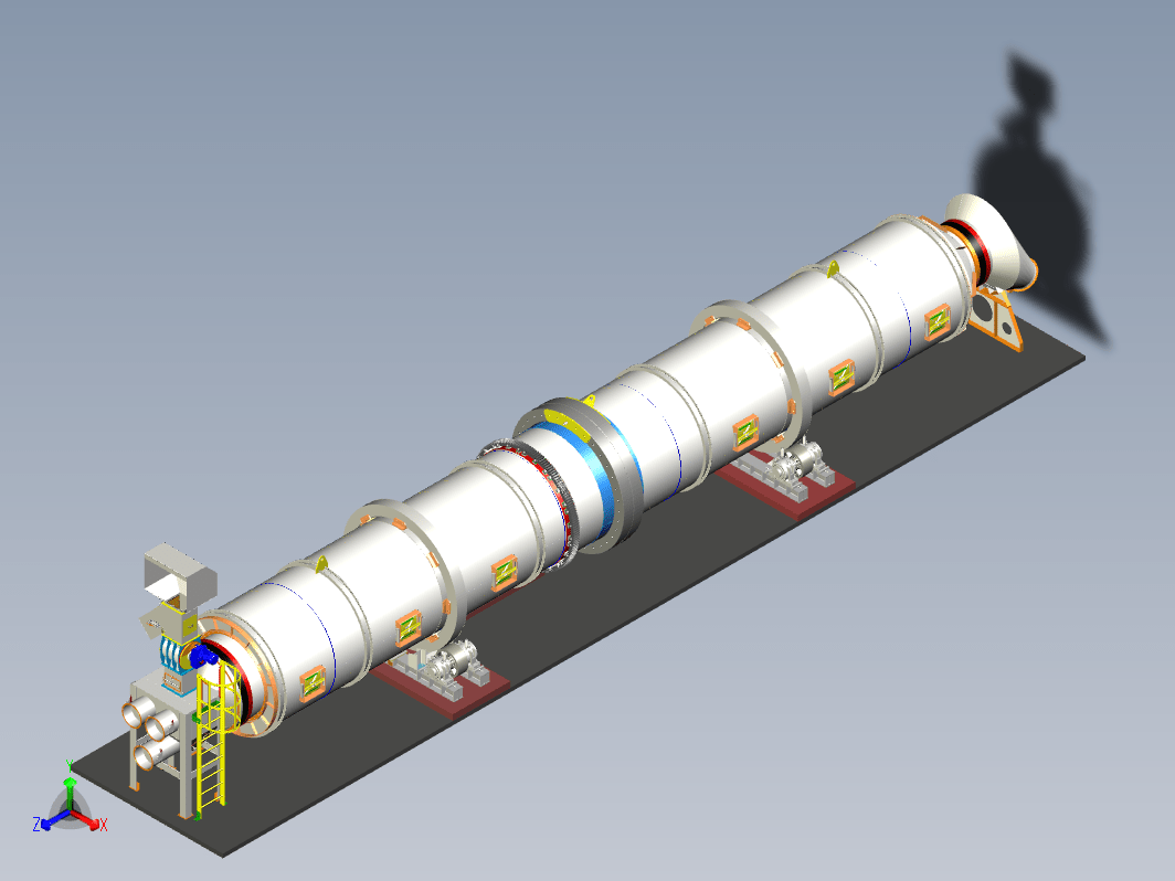 回转式干燥机rotary-dryer-STP