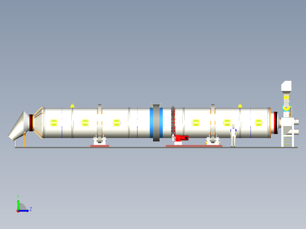 回转式干燥机rotary-dryer-STP