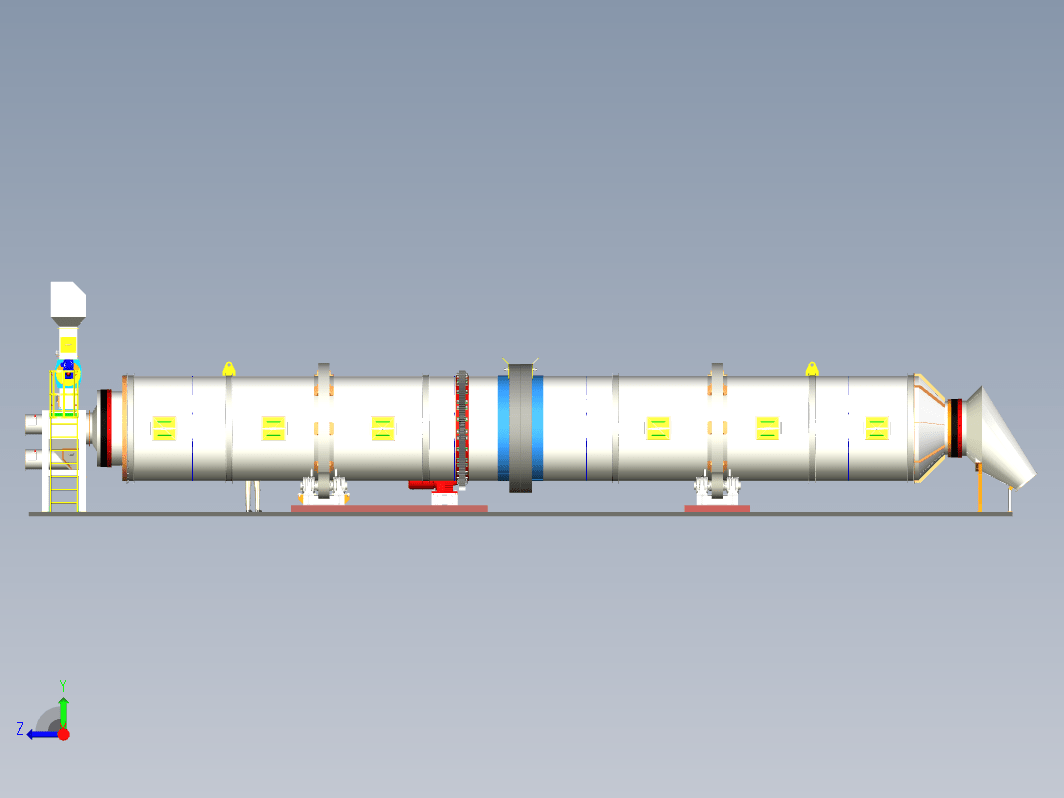 回转式干燥机rotary-dryer-STP