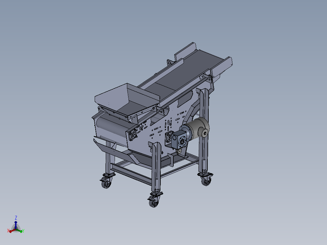 料斗输送机3D Hopper Conveyor