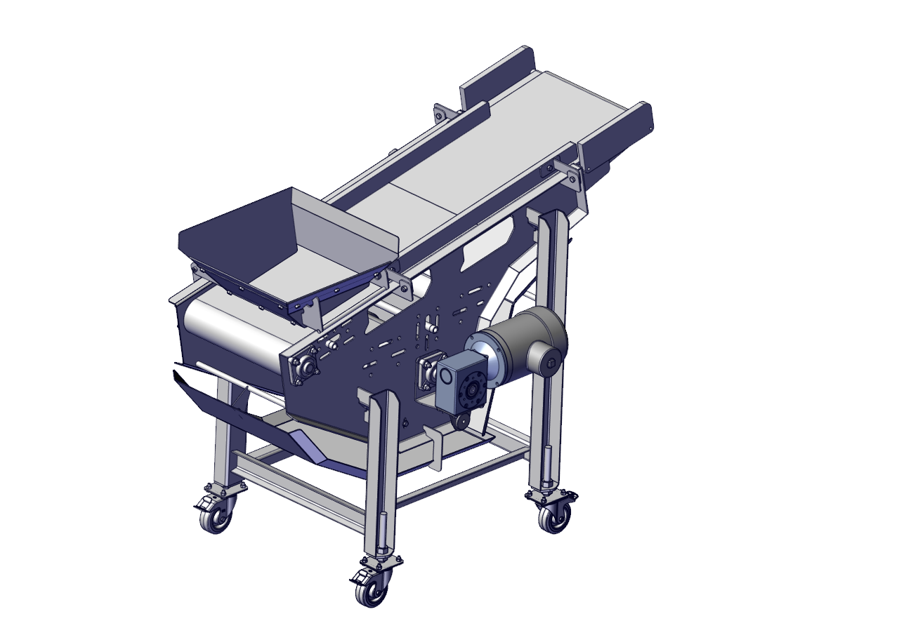 料斗输送机3D Hopper Conveyor