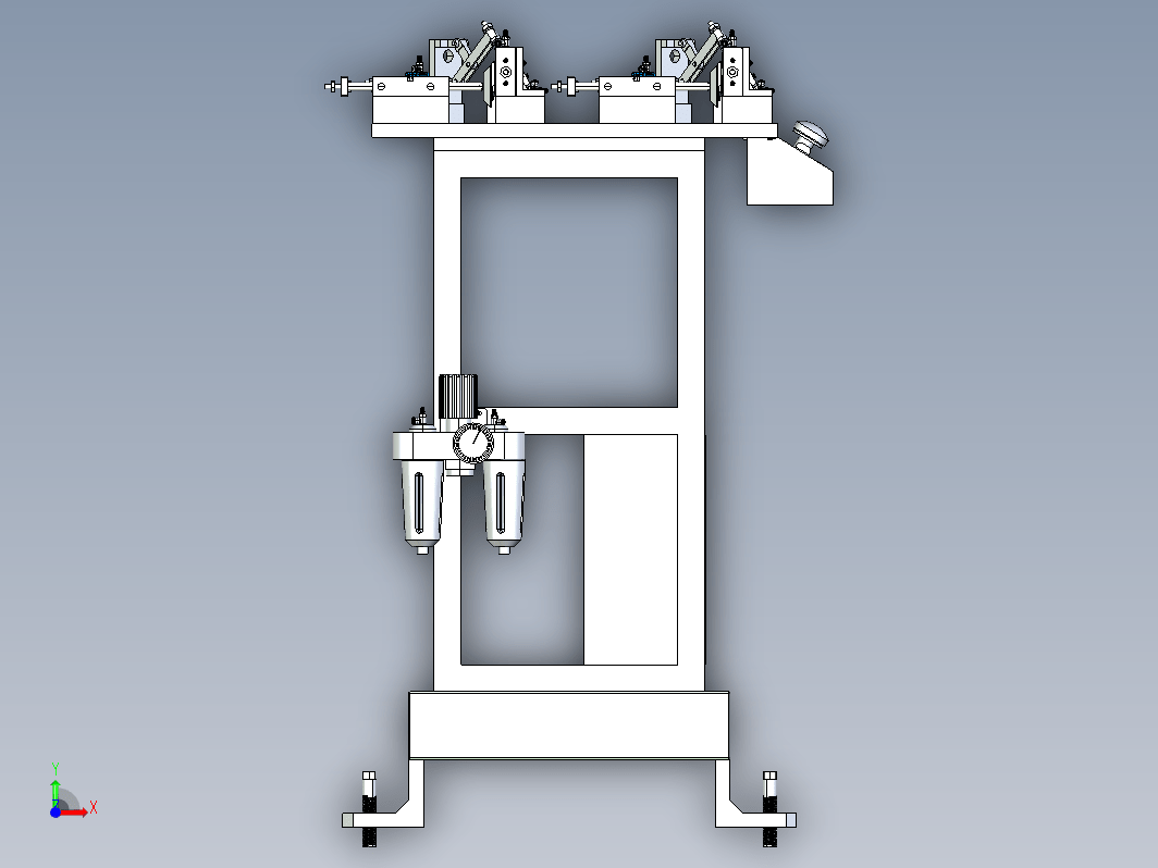 激光焊接气动工装夹具