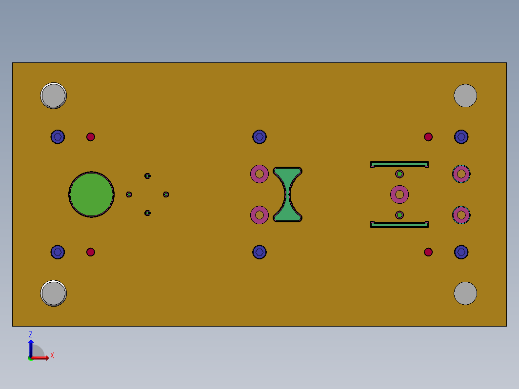 轴承端盖SW级进模设计三维SW2018带参+CAD+说明书