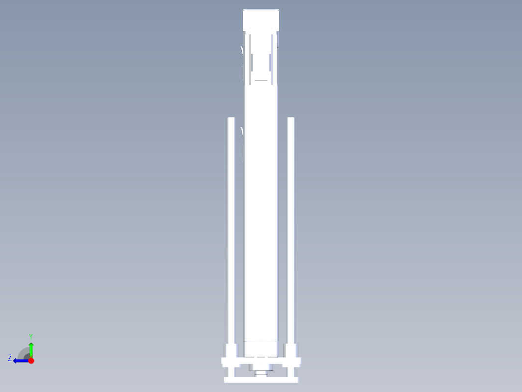 RKC50L-S400-M0伺服电动缸-推力64kg-RKC050L-折返导向架电缸