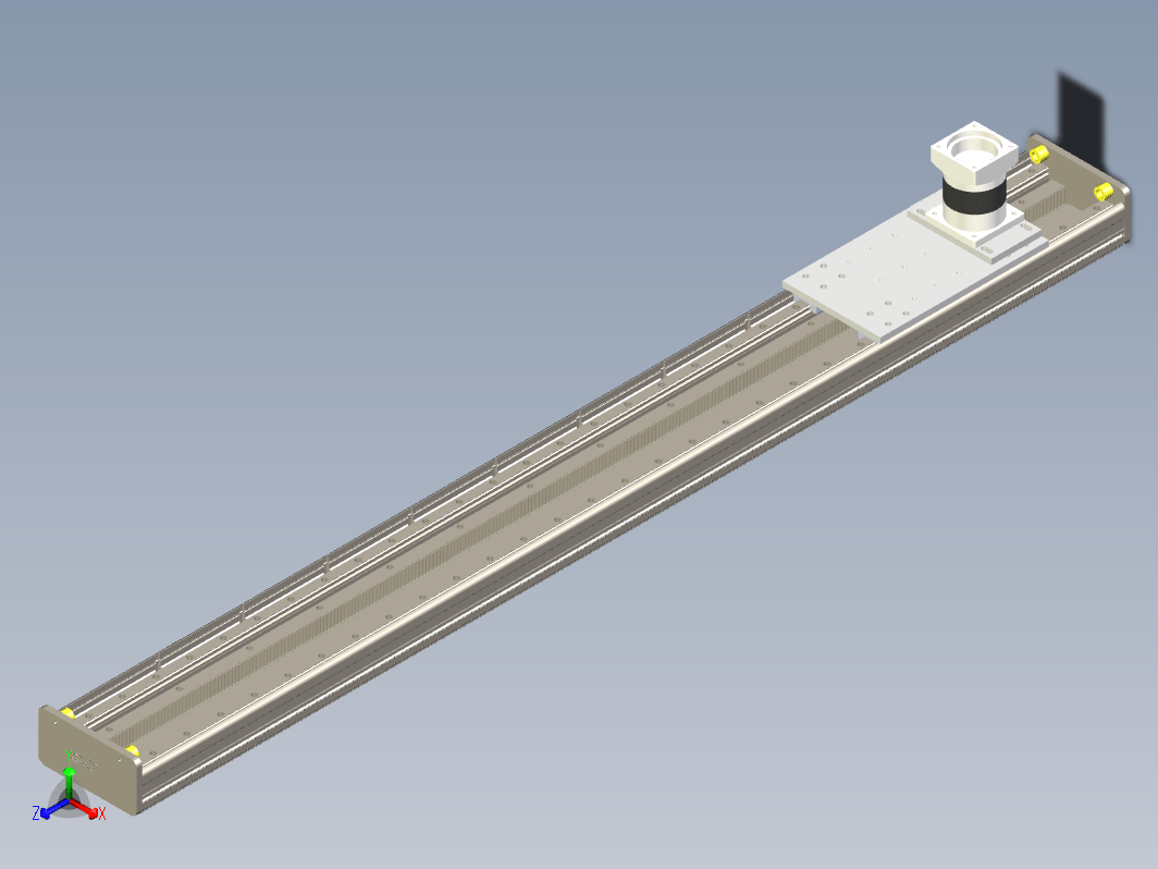 RDM17-1400齿轮齿条模组 负载300kg 大负载模组 RDM210齿轮齿条模组 桁架机器人