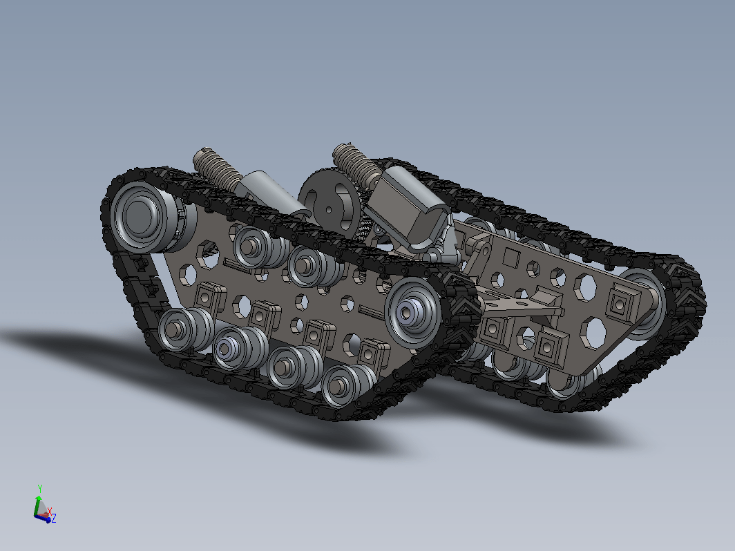 RC Tank履带遥控车底盘