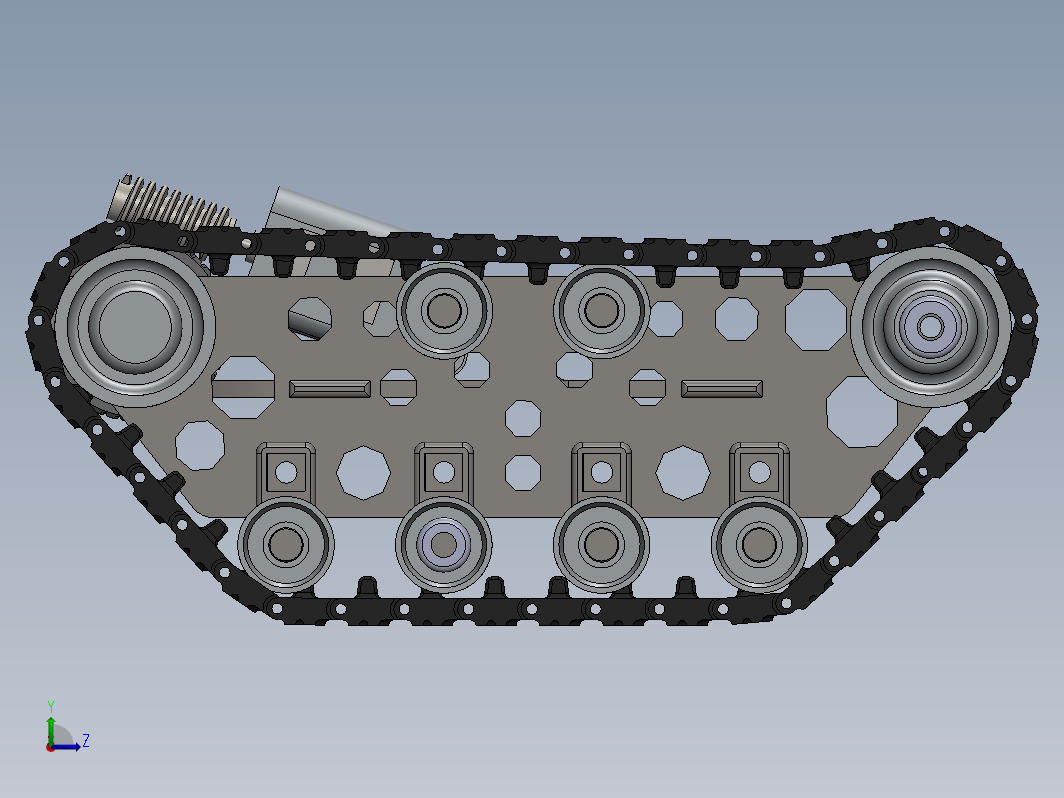 RC Tank履带遥控车底盘