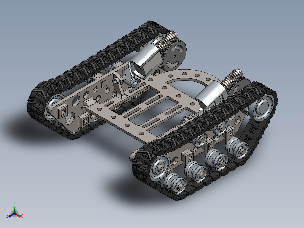 RC Tank履带遥控车底盘