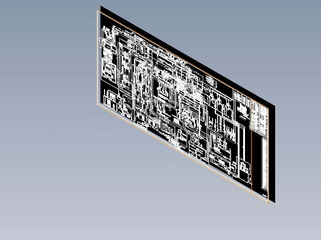 600MW火力发电厂系统图