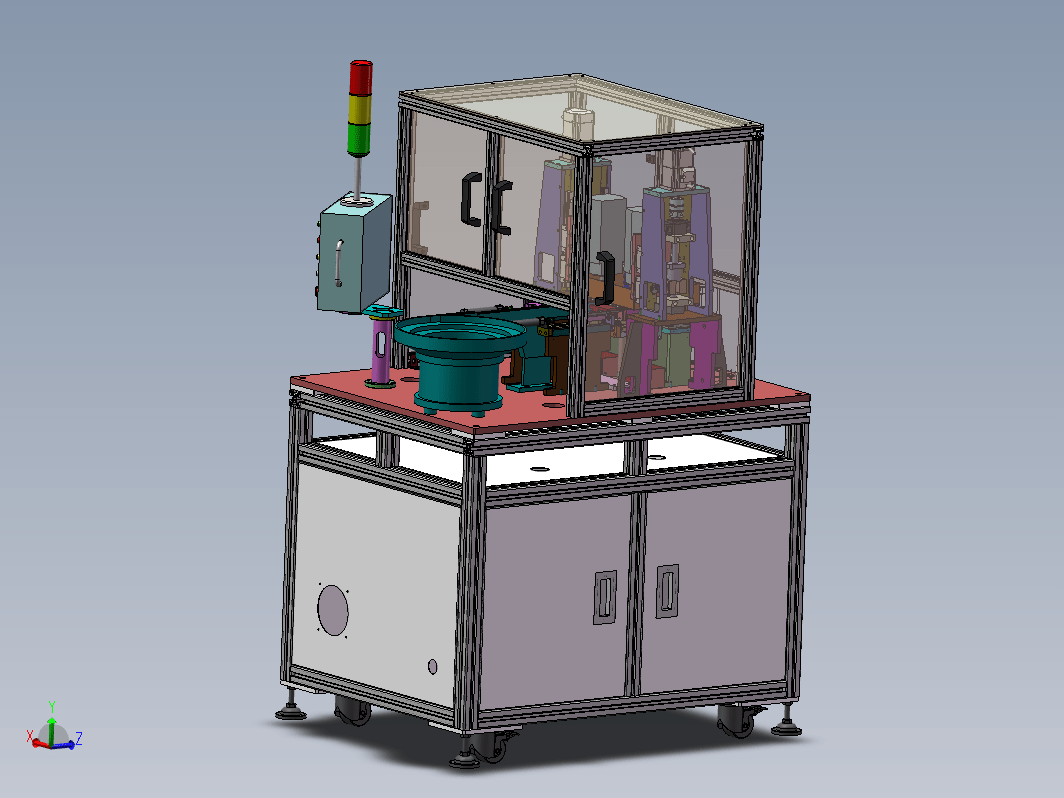 自动插孔机打孔机（量产机含BOM,详细DFM）