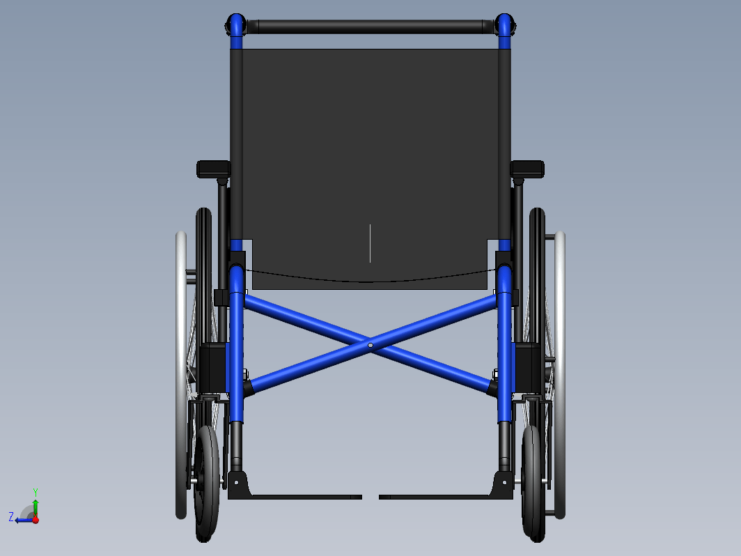 RGA普通轮椅模型