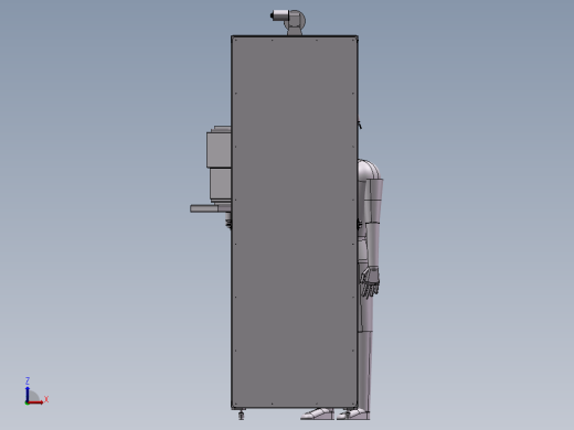 03-小型立体仓库3D模型缩略图