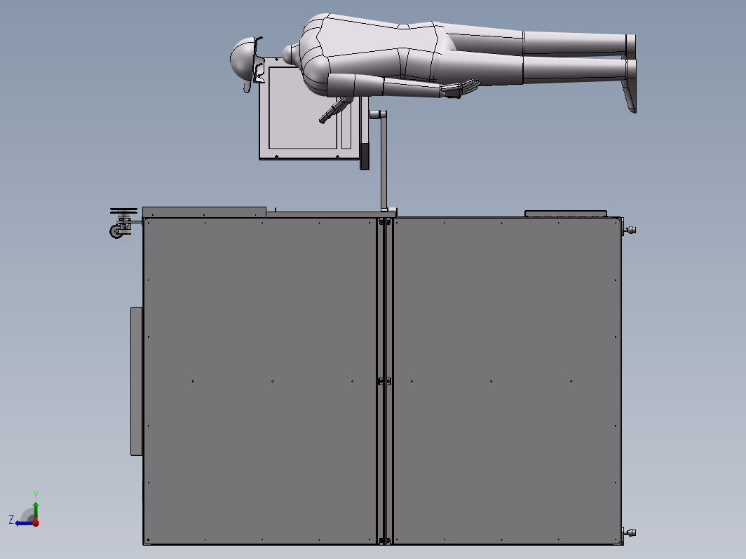 03-小型立体仓库3D模型