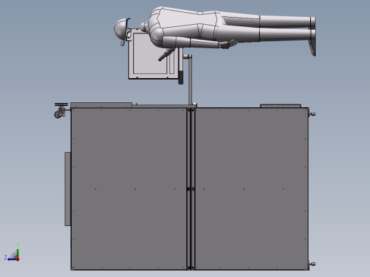 03-小型立体仓库3D模型缩略图