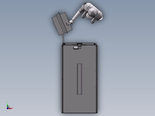 03-小型立体仓库3D模型缩略图