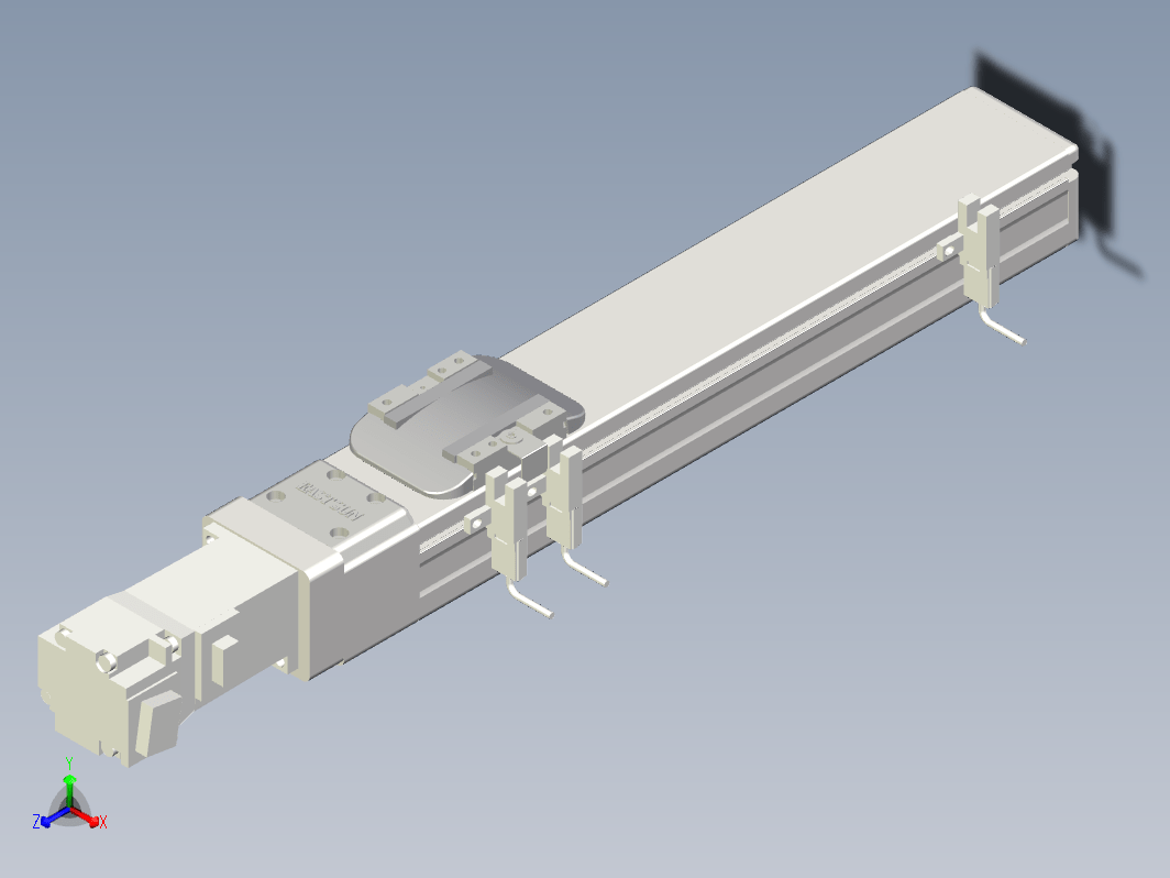 KTH5M-BC-200-M10KTH5M-丝杆模组-滚珠丝杆模组-马达外露