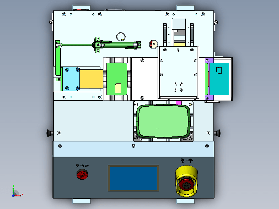 SIM自动裁卡插卡治具