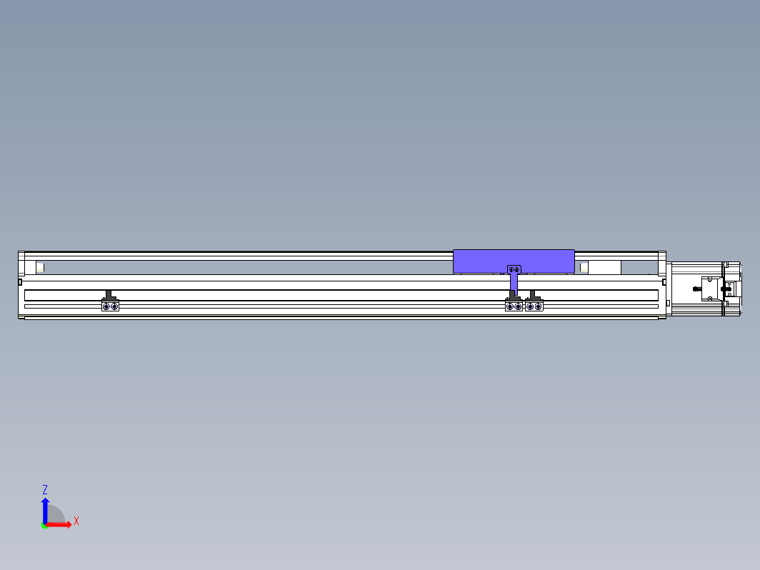 XJ175BS-L600 单轴丝杆滑台 电动线性模组XJ175BS-L600-R3-P750W