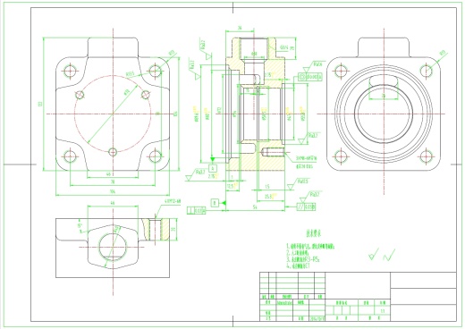 叶片泵（全套CAD)-设计缩略图