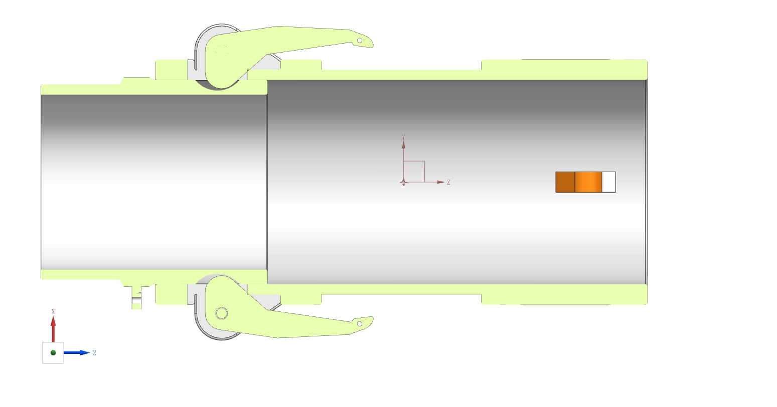 DN100长300mmA型接头套装 A