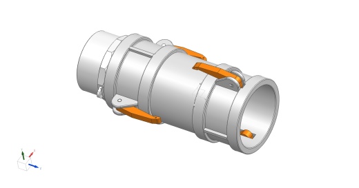 DN100长300mmA型接头套装 A