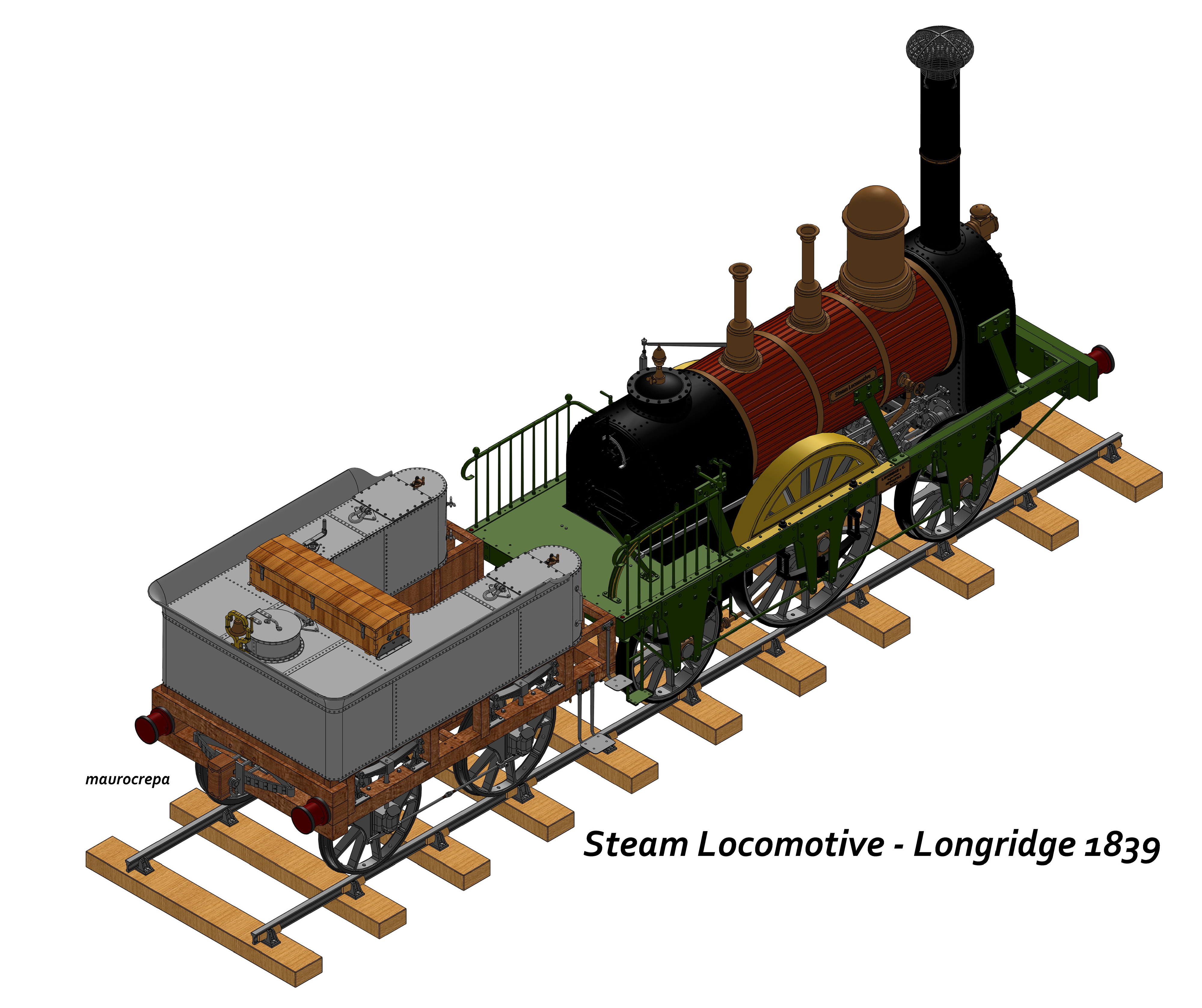 蒸汽机车 Longridge 1839