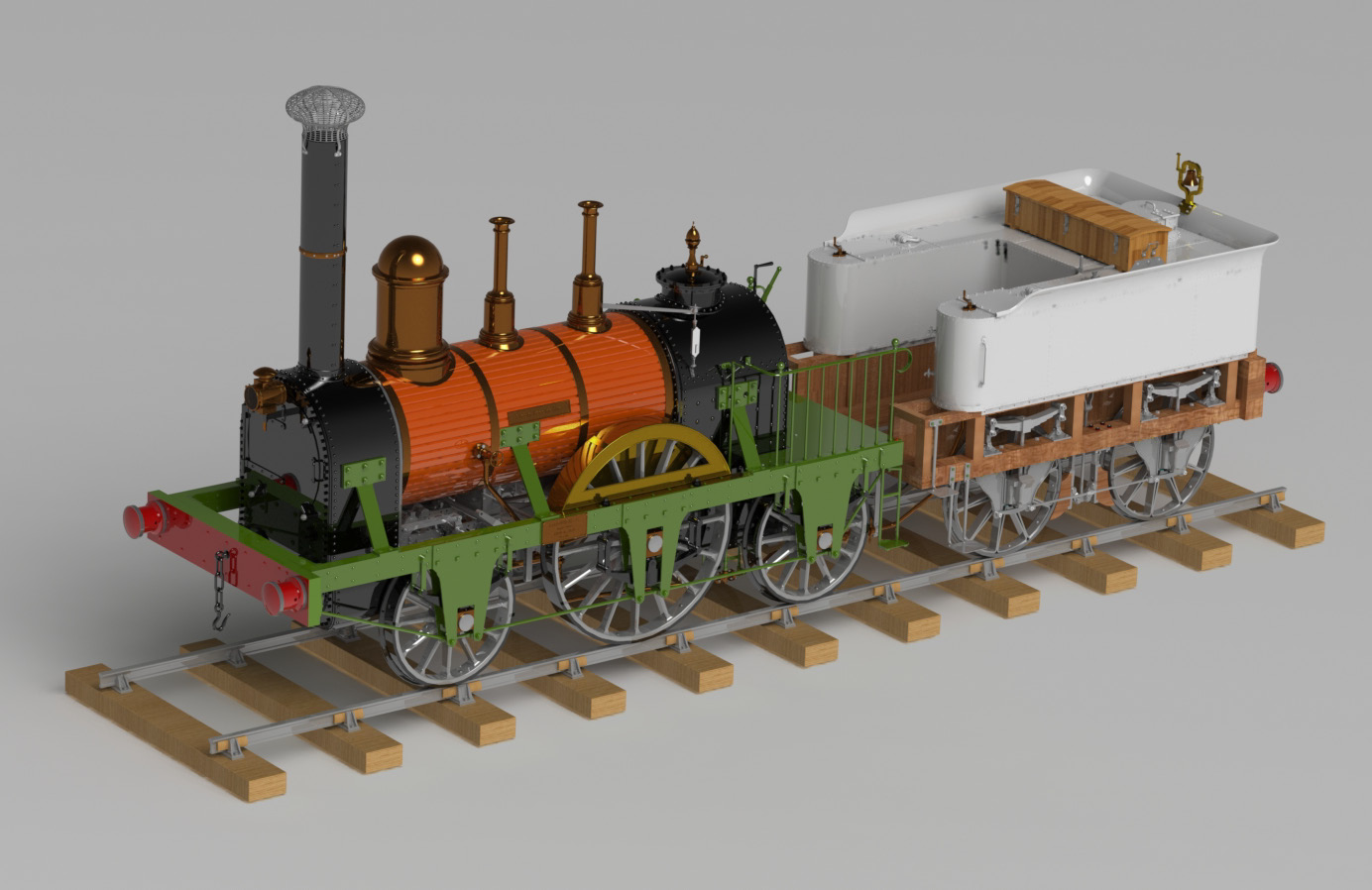 蒸汽机车 Longridge 1839