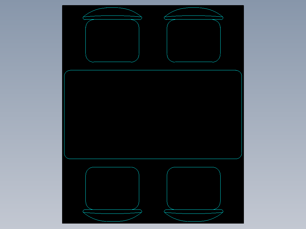 方型台002