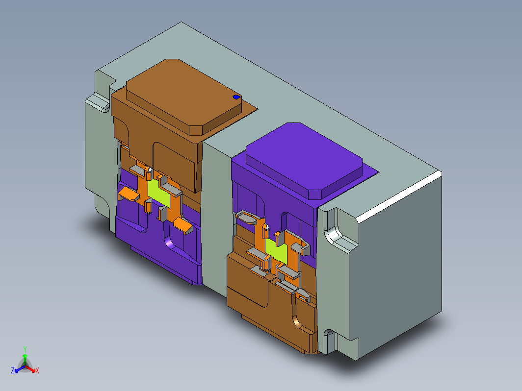 分模模具图档-86