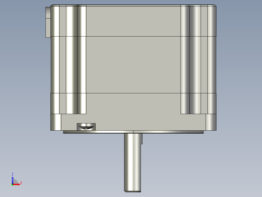 YK86HB65-04A  86mm两相步进电机（3D）