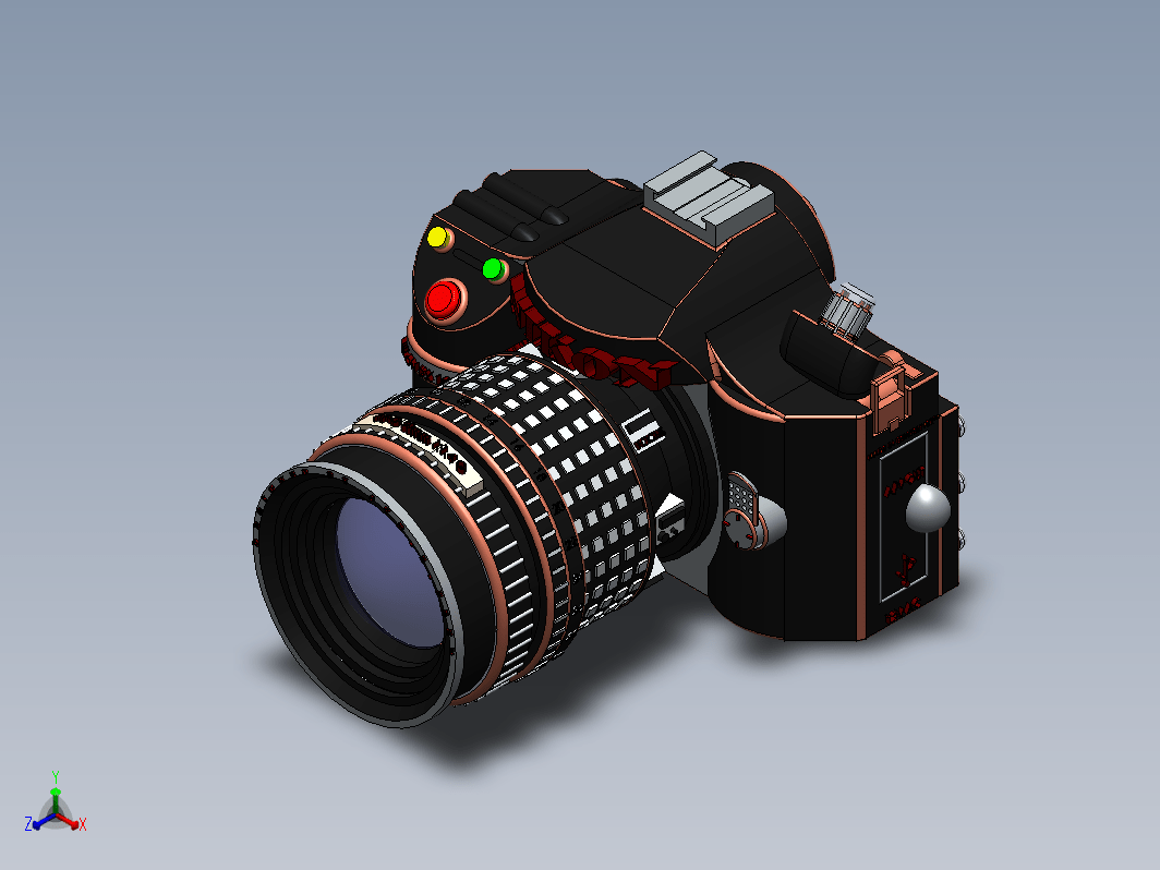 NIKON RENDERING 尼康单反相机