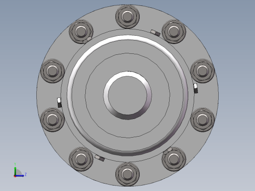预紧式行星滚柱丝杠三维模型三维SW2016带参缩略图