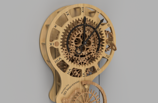 Planetary Clock行星钟表结构缩略图