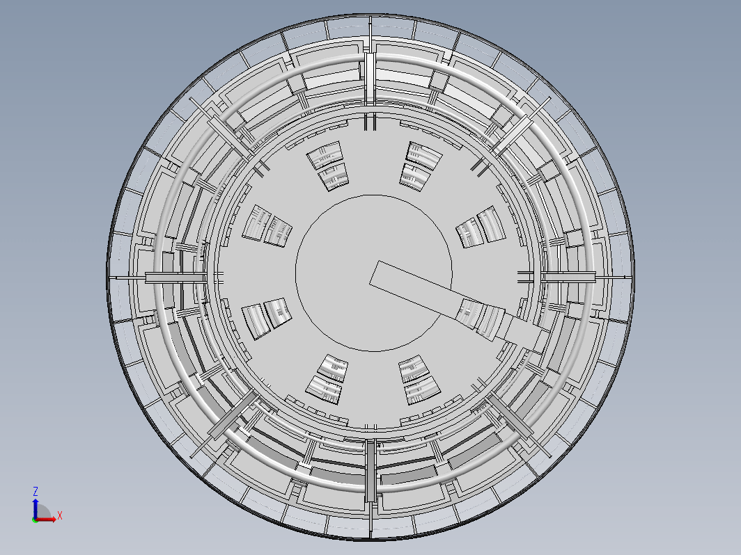 空中飞碟餐厅科幻造型