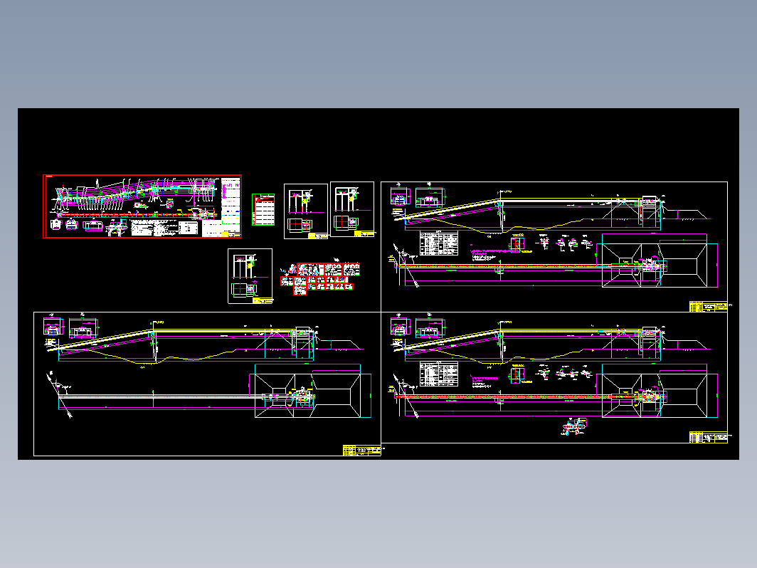 1200皮带输送机套图