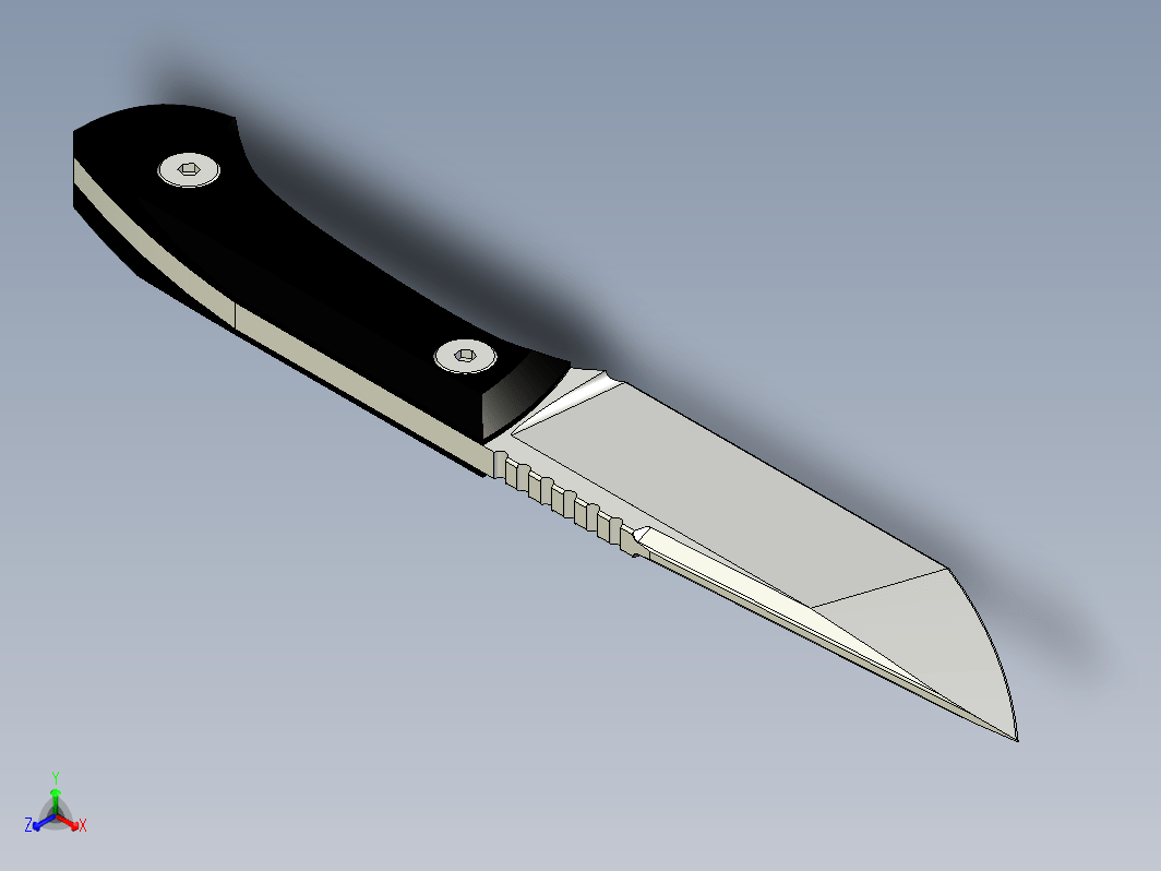 定制固定刀片模型