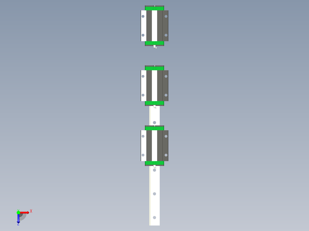 HGW-CC╱HGW-HC 滚珠式线性滑轨╱直线导轨[HGW55HC3R800Z0CI]