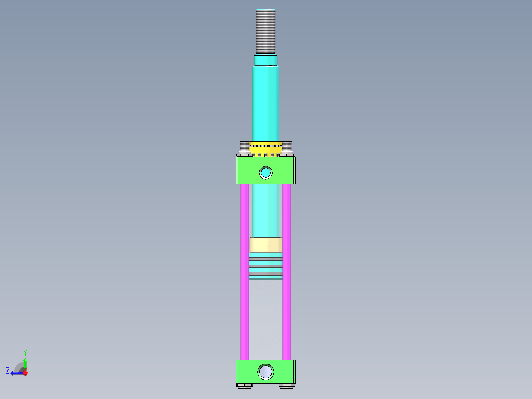 液压缸设计图