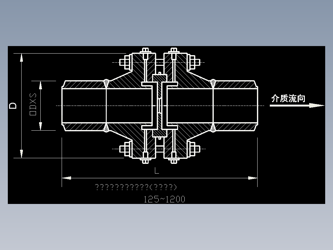 带短管凹面对焊法兰孔板