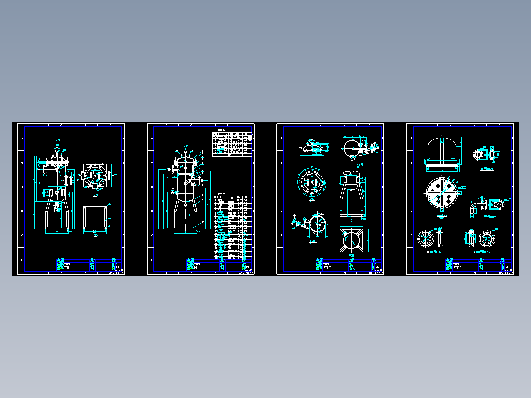 真空罐CAD