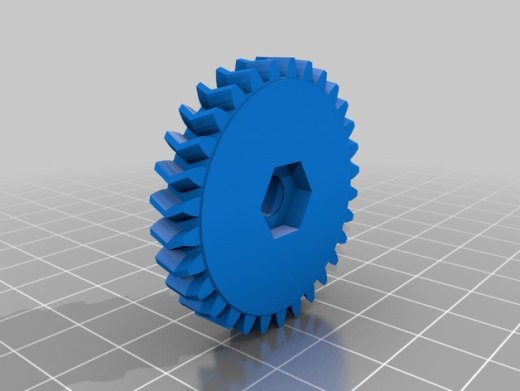 自制迷你车床3D打印图纸缩略图